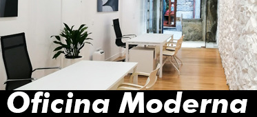 Amueblamiento de Oficina Moderna | Minimalismo en Blanco y Negro